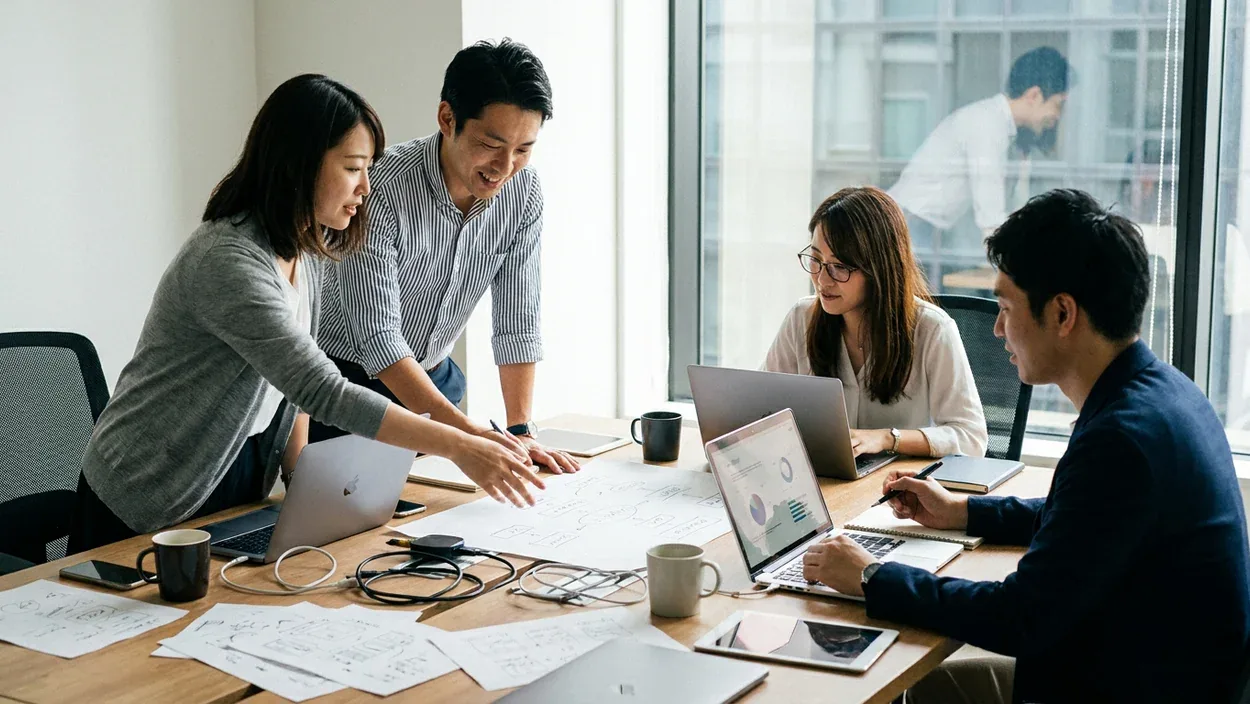 Collaborative marketing planning session