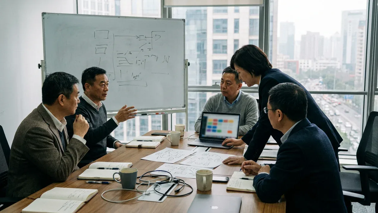 Vanderbis strategy team planning overseas market growth systems